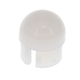 10 pcs : 4344 - LENS WHITE WIDE SNAP-IN