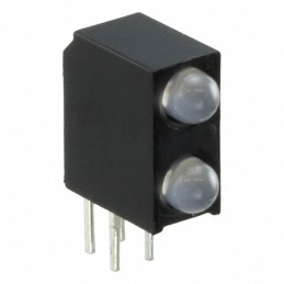 10 pcs : H201CBC-Y/G - LED CBI 3MM BI-LVL GRN/YL RA