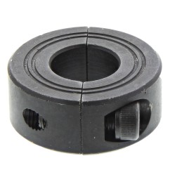 1 pcs - Huco Shaft Collar Two Piece Clamp Screw, Bore 16mm, OD 34mm, W 13mm, Steel