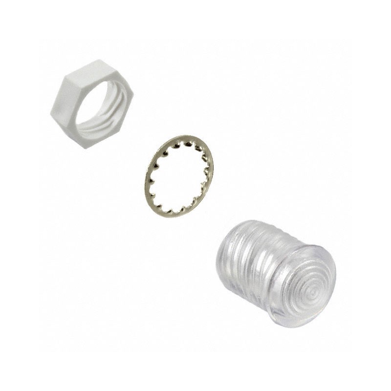 10 pcs : CMC_441_CTP - LENS CLR FRESNEL RING PANEL MT