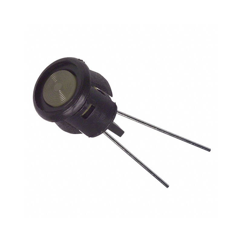 10 pcs : SSI-LXH387YD - LED 4.9MM FLAT TOP YEL PANEL MNT