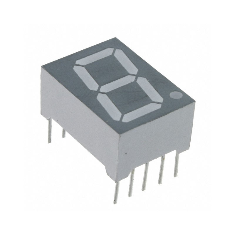 10 pcs : LTS-5003AWC - DISPLAY 7SEG 0.56' SGL RED 10DIP