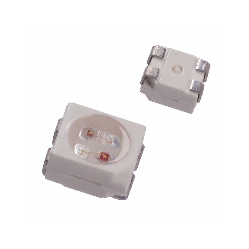 10 pcs : 5973209202F - LED ORANGE 4PLCC SMD