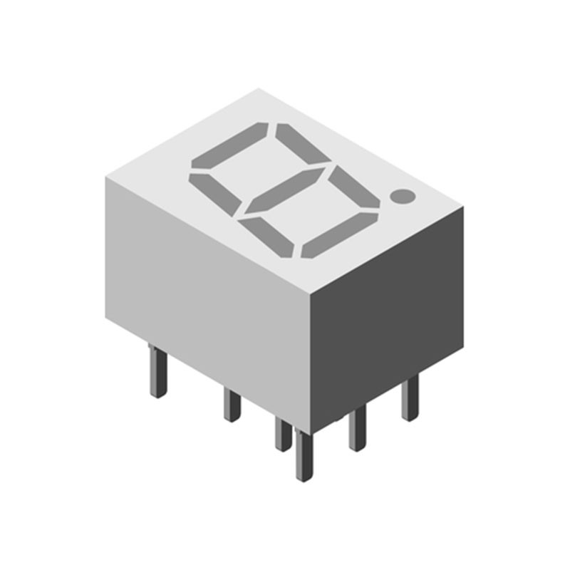 10 pcs : TDSO1160-KL - DISPLAY 7-SEG 0.28' SGL ORG-RED