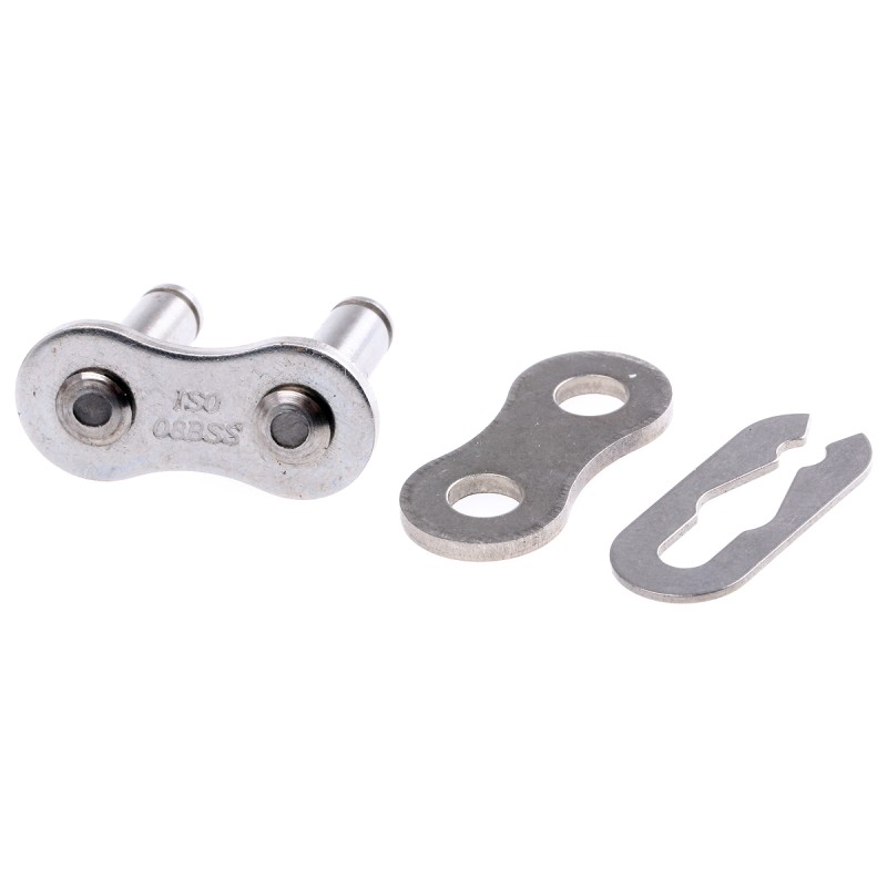 1 pcs - TYC 08B-1 Connecting Link Stainless Steel Roller Chain Link