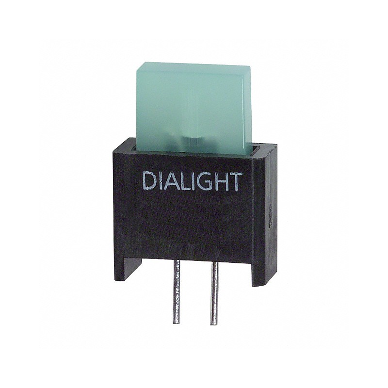 10 pcs : 5614201055F - LED CBI 7X2.5MM GRN TH PC MNT