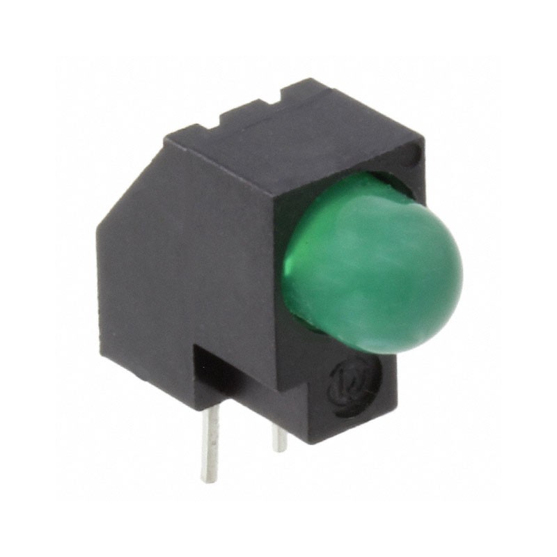 10 pcs : 5505208F - LED CBI 5MM GREEN DIFF RA