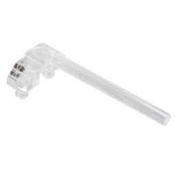 10 pcs : 5151141250F - LIGHT PIPE 2MM DIA 25MM RA