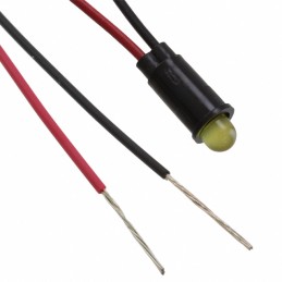 10 pcs : 5591201007F - LED PANEL YLW DIFF SNAP-IN 14'LD