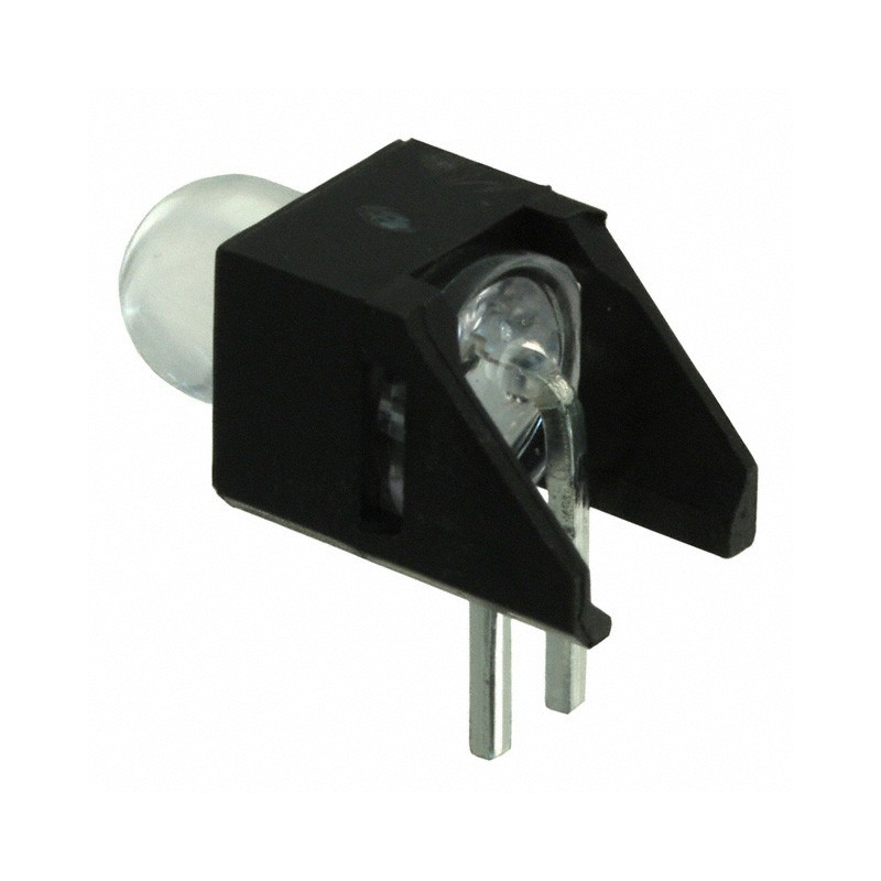 10 pcs : HLMP-3750-L00B2 - LED CBI 5MM RED RA HOUSING