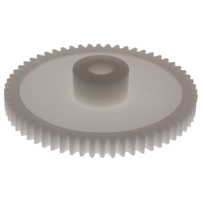 1 pcs - RS PRO POM 60 Teeth Spur Gear, 1 Module, 8mm Bore Diam, 60mm Pitch Diam, 18mm Hub Diam