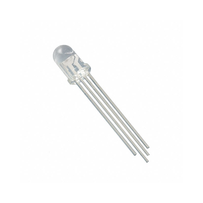 10 pcs : WP154A4SUREQBFZGC - LED RGB CLEAR T-1 3/4 T/H