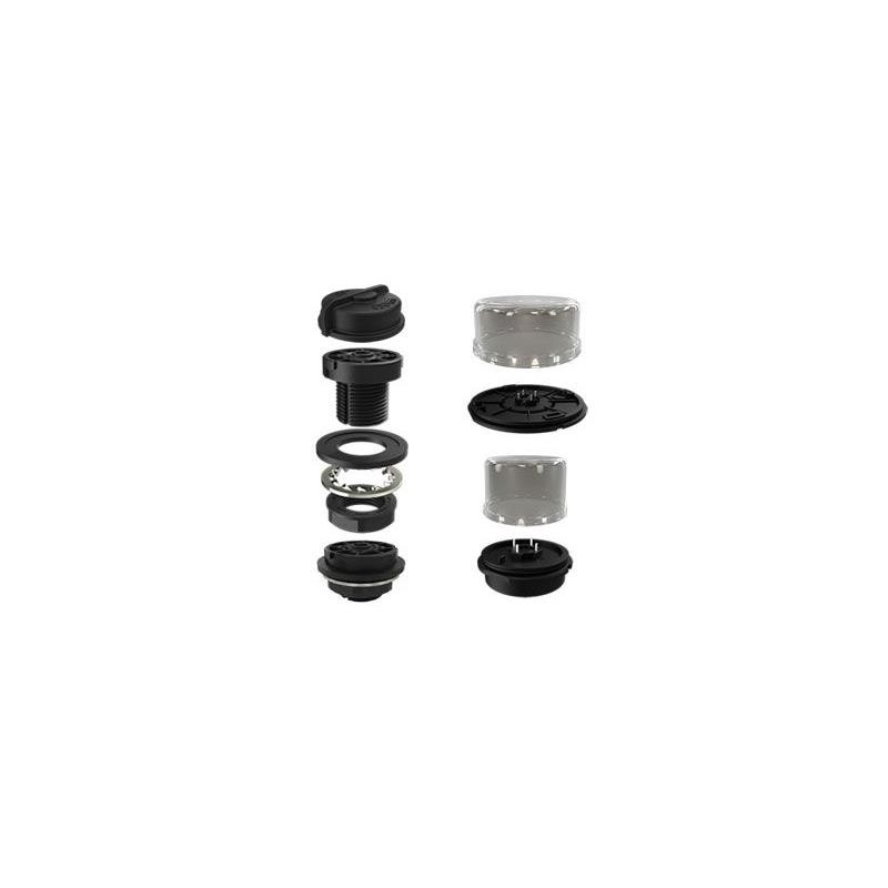 10 pcs : FLSC40252000 - DOME COVER 40 MM DIA, 25 MM HIGH