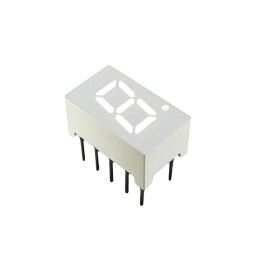 10 pcs : QBSLDO301GR - DISPLAY 7SEG 0.3' SGL ORG 10DIP