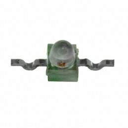10 pcs : HLMP-6505-L0021 - LED GREEN CLEAR YOKE LEAD SMD