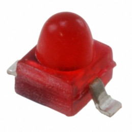 10 pcs : HLMP-Q150-F0011 - LED RED DIFFUSED GULL WING SMD