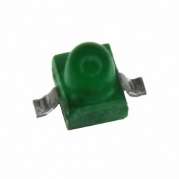 10 pcs : HLMP-6500-F0011 - LED GREEN DIFFUSED GULL WING SMD