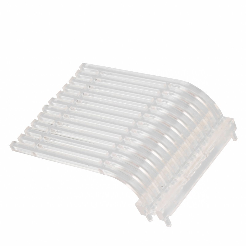 10 pcs : 5151045F - LIGHT PIPE 12 ELEMENT RJ45