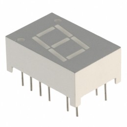 10 pcs : SA43-11EWA - DISPLAY 7SEG 0.43' SGL RED 14DIP