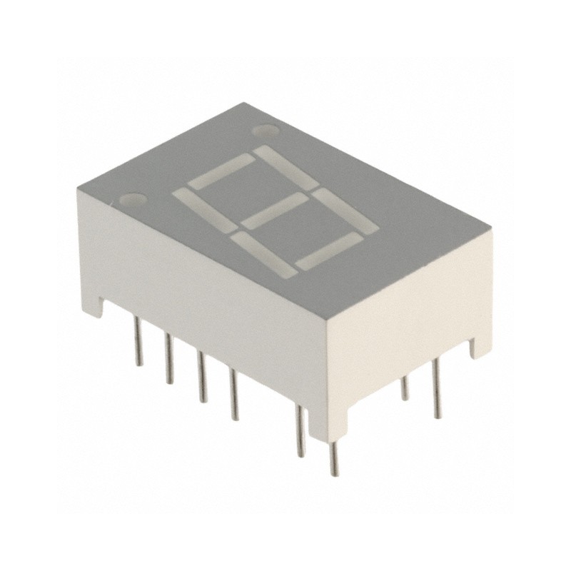 10 pcs : SA43-11EWA - DISPLAY 7SEG 0.43' SGL RED 14DIP