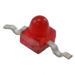 10 pcs : HLMP-6300-F0021 - LED RED DIFFUSED YOKE LEAD SMD