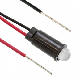 10 pcs : 5593001023F - LED PMI SNAP-IN RED/GRN PVC FREE