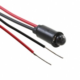 10 pcs : 5595501003F - LED SNAP-IN PANEL IND RED