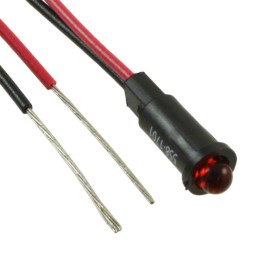 10 pcs : 5581701003F - LED PMI SNAP-IN 660NM RED .156'