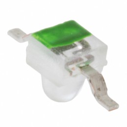 10 pcs : HLMP-6505-L0031 - LED GREEN CLR ZBEND SMD BOT ENT