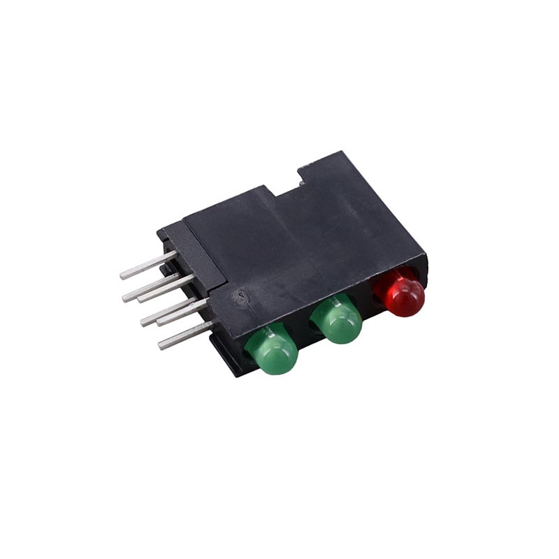 10 pcs : 5640200122F - LED CBI 3MM 3X1 GREEN/RED RA