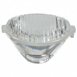 10 pcs : OP520 - LENS CLR 10X40DEG ELLIP/OVAL SNP