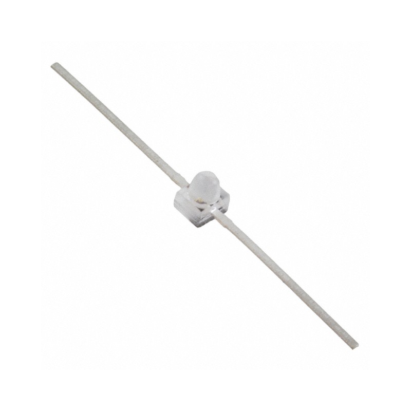 10 pcs : HLMP-Q106 - LED RED CLEAR AXIAL T/H AXIAL