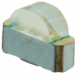 10 pcs : 5972901607F - LED BLUE CLEAR 1208 SMD R/A