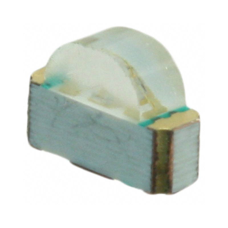 10 pcs : 5972901607F - LED BLUE CLEAR 1208 SMD R/A