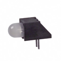 10 pcs : 5503007F - LED CBI 5MM GREEN/RED RA PC MNT