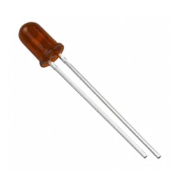 10 pcs : 4302H3-12V - LED AMBER DIFFUSED T-1 3/4 T/H