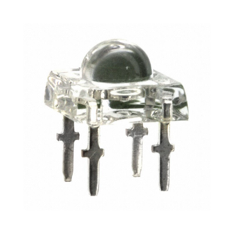 10 pcs : R20WHT-5-0080 - LED COOL WHITE CLEAR T/H