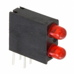 10 pcs : 5530111200F - LED CBI 3MM BI-LVL RED RA