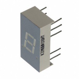 10 pcs : SC03-12EWA - DISPLAY 7-SEG 0.3' SGL RED 14DIP