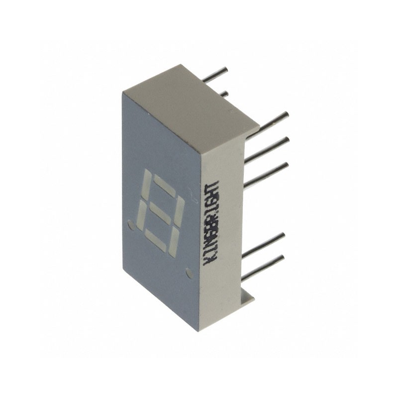 10 pcs : SC03-12EWA - DISPLAY 7-SEG 0.3' SGL RED 14DIP