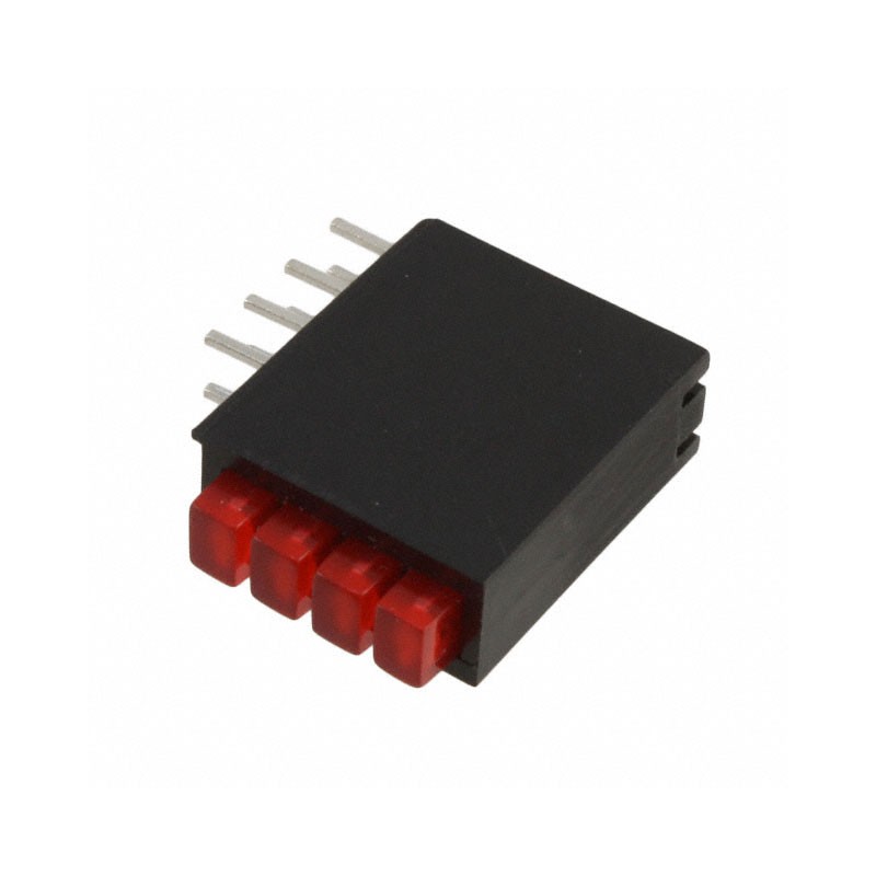 10 pcs : WP914CK/4IDT - LED CBI 4X1 RED DIFF RA