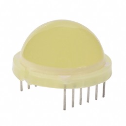 10 pcs : LTJ-811Y - LED YELLOW DIFFUSED T/H