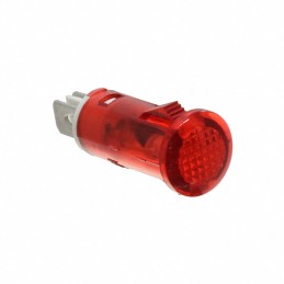 10 pcs : FL1P-10QJ-1-R2V - LED RED 10MM SNAP 2VAC/DC STK