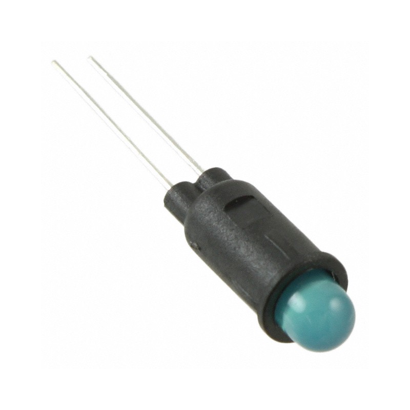 10 pcs : PM5BWD - LED ASSY PNL 5MM BLUE DIFF 430NM