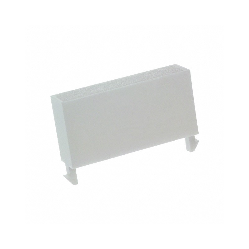 10 pcs : LPB-R0112051S - LIGHT PIPE BAR 20X5MM WHITE DIFF