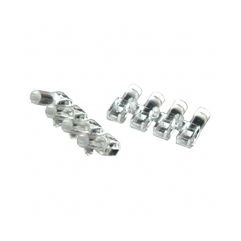 10 pcs : 5151048F - LIGHT PIPE 4 ELEMENT SNAP-IN