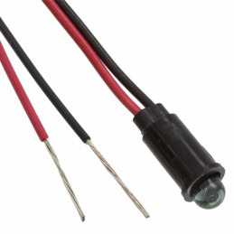 10 pcs : 5595601007F - LED PANEL GRN HIEFF SNAP-IN 14'L