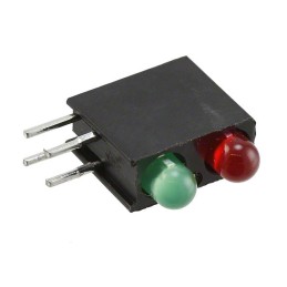 10 pcs : 5530212200F - LED CBI BI-LVL GREEN/RED RA