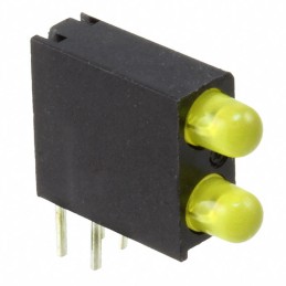 10 pcs : 5530233200F - LED CBI 3MM BI-LVL YELLOW RA