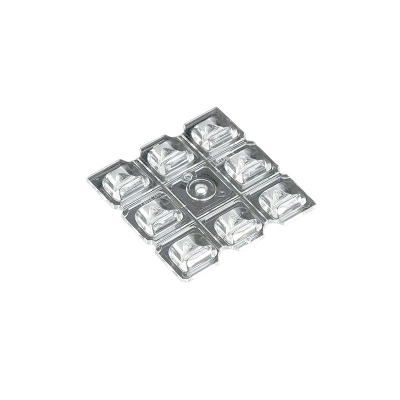 10 pcs : C16052_STRADELLA-8-HV-ME-N - LENS CLEAR ASYMMETRICAL SCREW